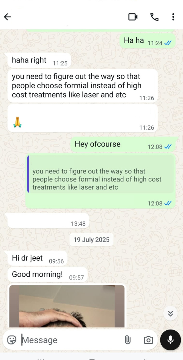 Testimonial screenshot