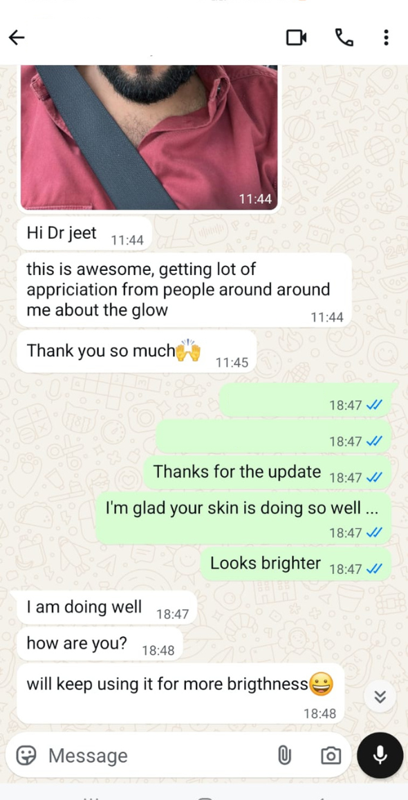 Testimonial screenshot