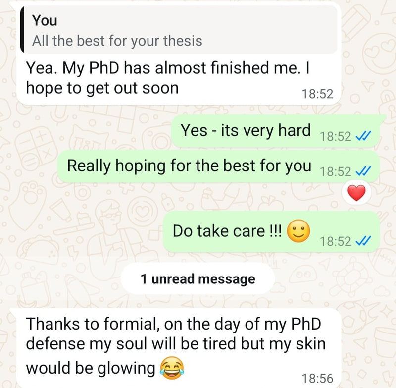 Testimonial screenshot