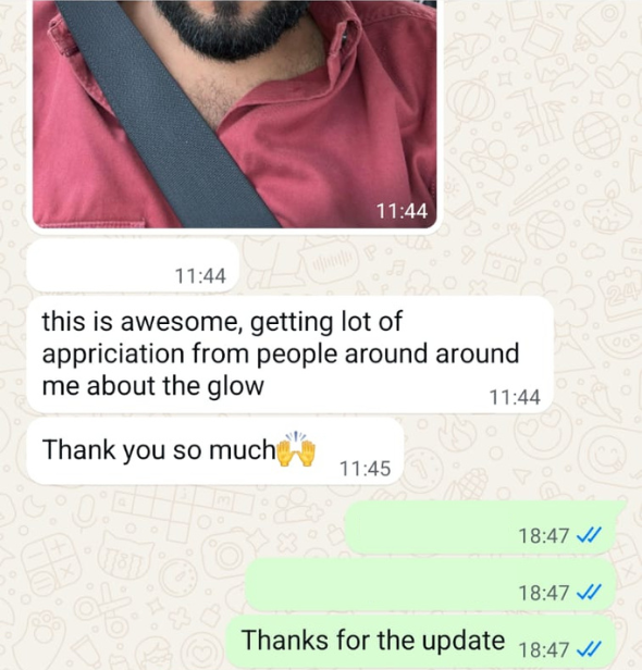 Testimonial screenshot