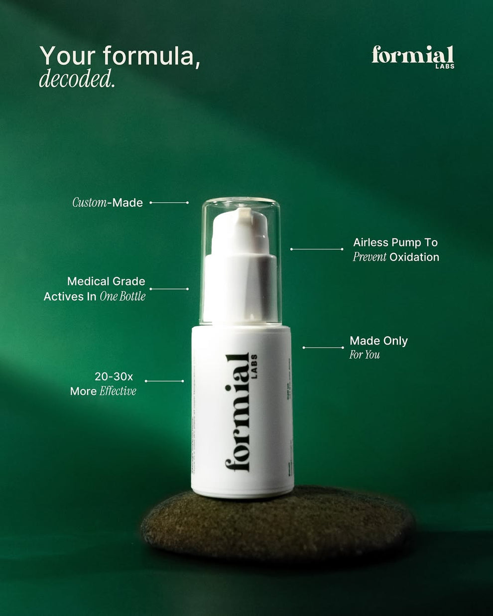 Formial Labs - Personalized Prescription Skincare